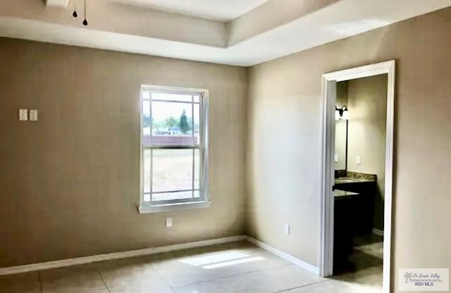 401 S Tamm Ln, Harlingen, TX 78550 - unfurnished room with light tile patterned floors