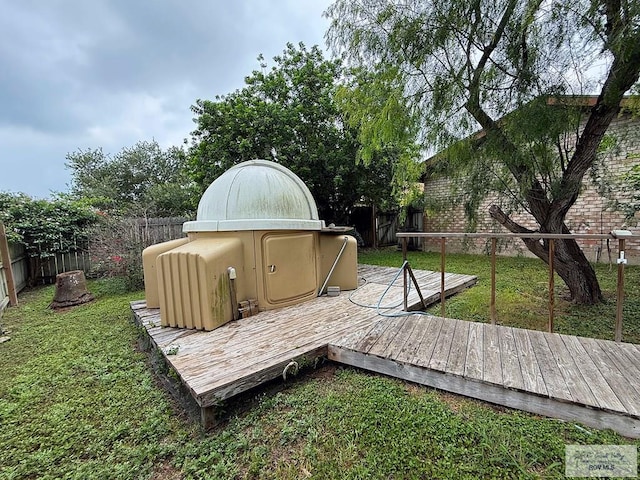 38 Palmetto Cir, Brownsville, TX 78521 - view of deck