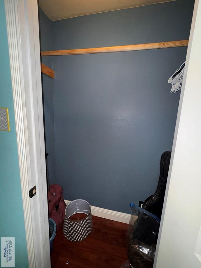 view of closet