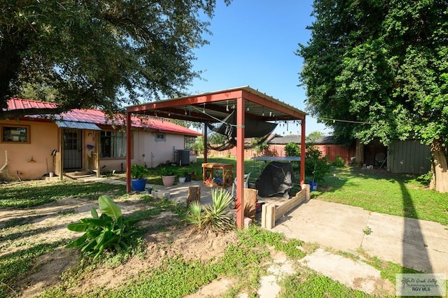 307 W Boone Ave, Pharr, TX 78577 - view of yard featuring a patio