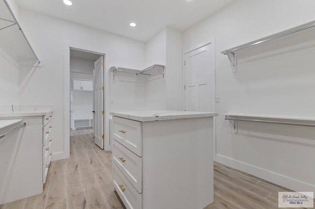 1305 Thacker Ln, Harlingen, TX 78552 - walk in closet featuring light wood-style flooring
