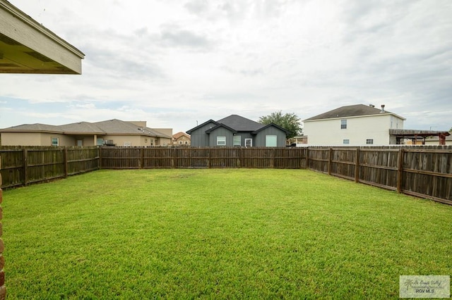 23314 Grapefruit Ave, Harlingen, TX 78552 - fenced backyard featuring a residential view