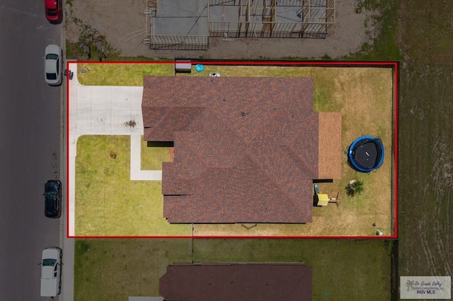 16620 W Duff Ct, Harlingen, TX 78552 - view of subject property featuring property boundaries highlighted