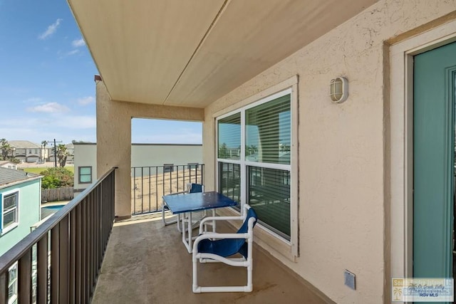 116 E Polaris Dr Unit 305, South Padre Island, TX 78597 - view of balcony