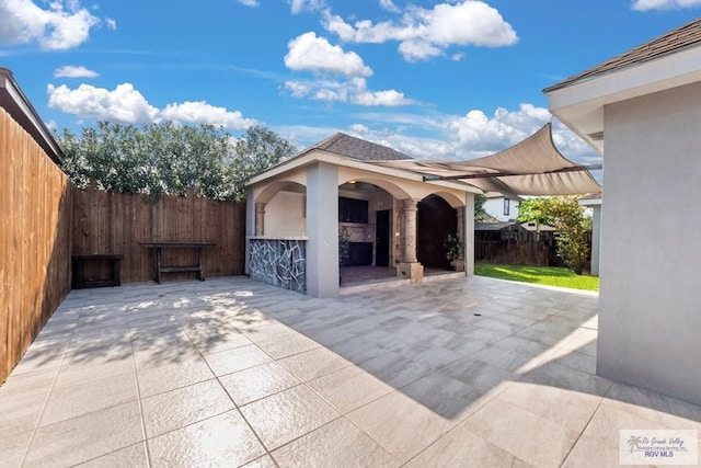 6948 Wild Olive Ln, Brownsville, TX 78526 - view of patio
