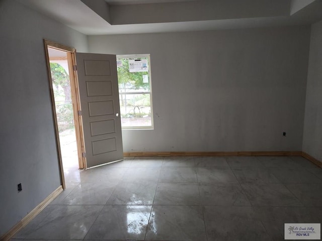 view of unfurnished room