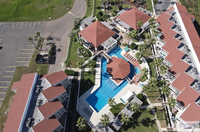200 Padre Blvd Unit A314 1314, South Padre Island, TX 78597 - bird's eye view of a pool area