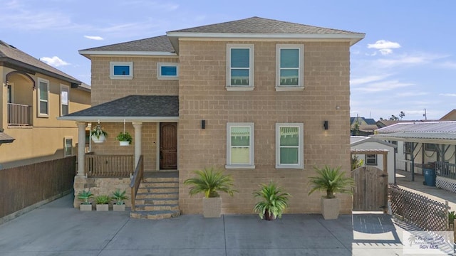 1013 Tarpon Ave, Port Isabel, TX 78578 - view of front of property with a shingled roof
