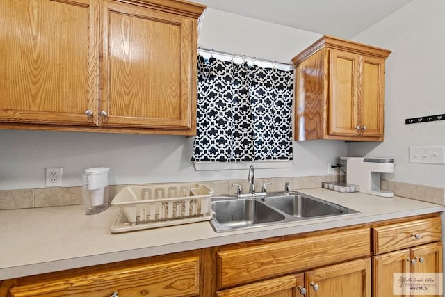 kitchen featuring sink