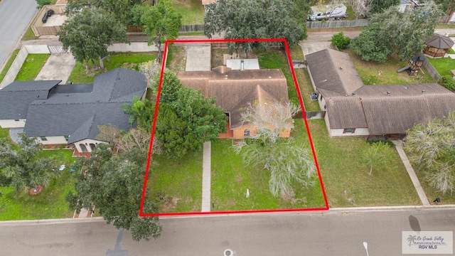 1722 High St, Harlingen, TX 78550 - drone / aerial view