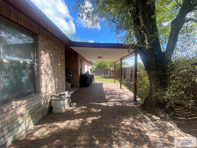 exterior space with grilling area