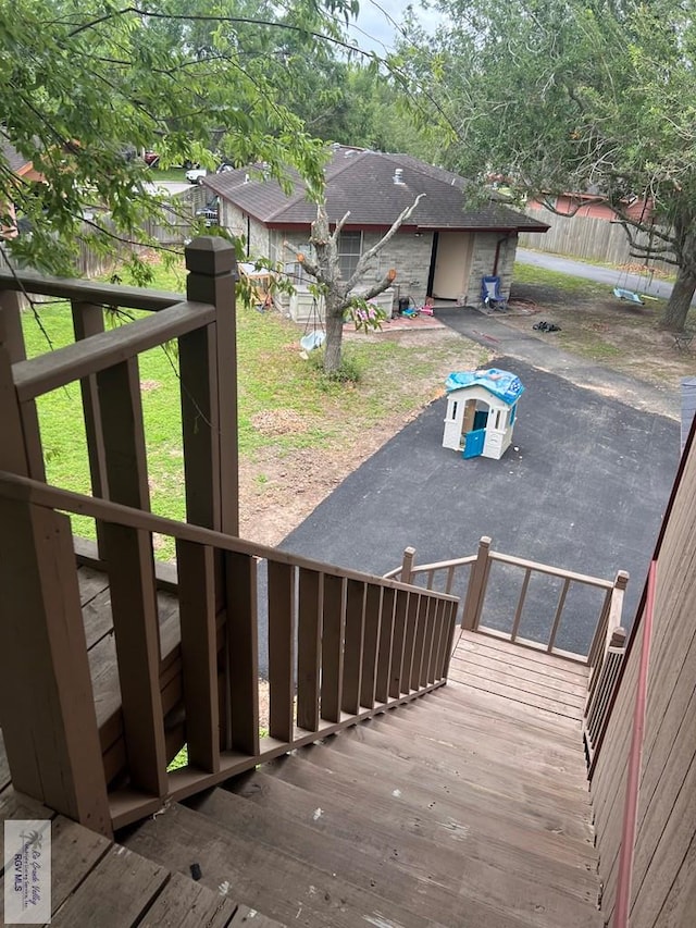 view of deck