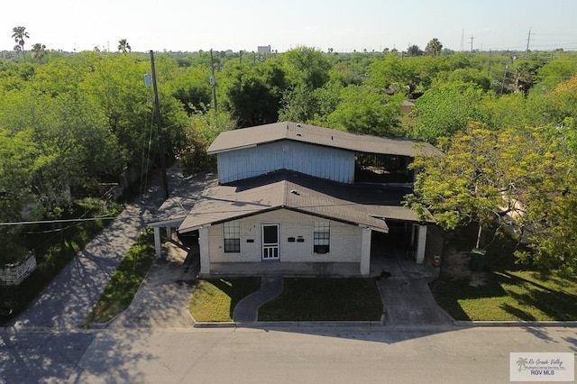 aerial view