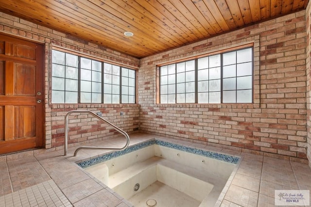 view of pool