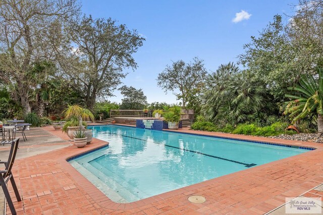 2301 Riverside Dr, Harlingen, TX 78550 - outdoor pool featuring a patio