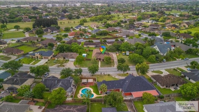 1544 W San Marcelo Blvd, Brownsville, TX 78526 - bird's eye view featuring a residential view
