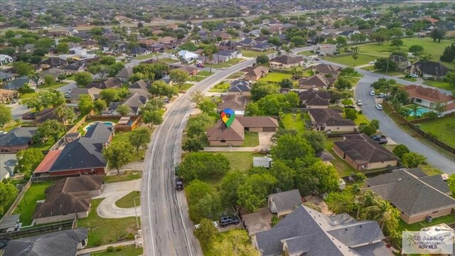 1544 W San Marcelo Blvd, Brownsville, TX 78526 - bird's eye view featuring a residential view