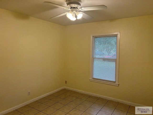 2301 E Monroe St, Harlingen, TX 78550 - unfurnished room featuring light tile patterned floors and a ceiling fan