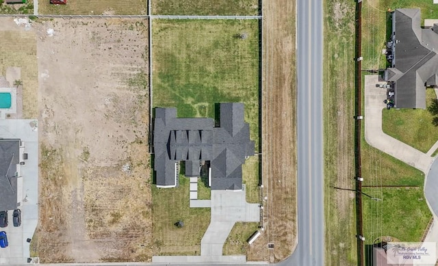 drone / aerial view