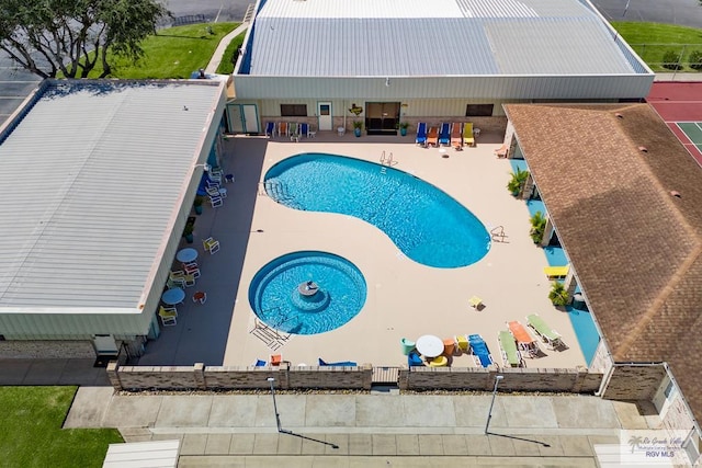 exterior space featuring a patio area