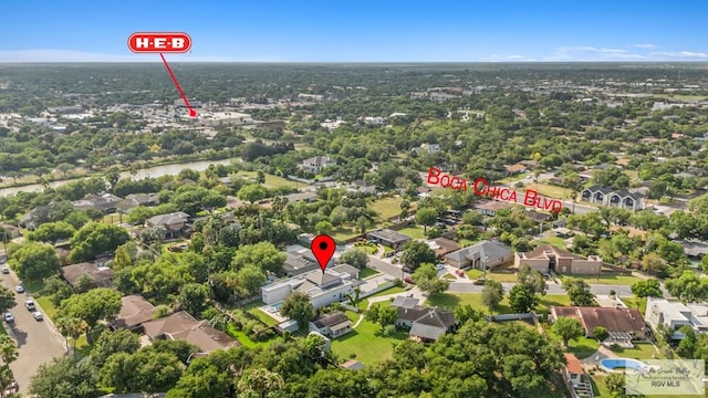 47 Medical St, Brownsville, TX 78520 - aerial view of residential area