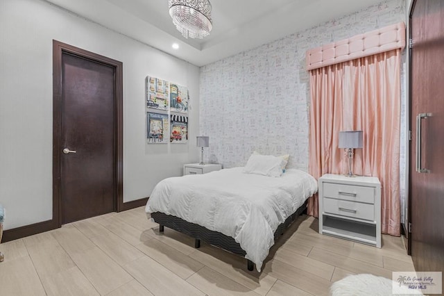 47 Medical St, Brownsville, TX 78520 - bedroom featuring wood finished floors, baseboards, and recessed lighting