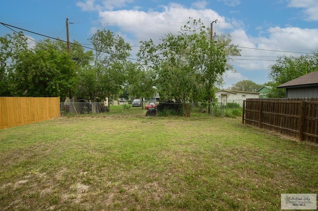 view of yard