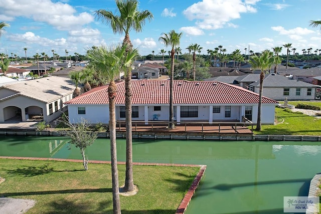 9 Sunshine Pl, Brownsville, TX 78526 - water view featuring nearby suburban area