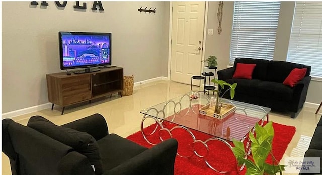 6251 Camelot Dr, Harlingen, TX 78550 - living area with baseboards
