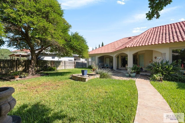 5512 Autumn Mist Ln, Brownsville, TX 78521 - view of yard