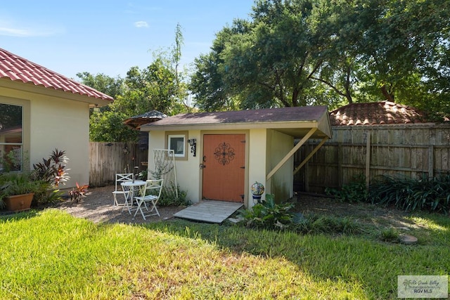 5512 Autumn Mist Ln, Brownsville, TX 78521 - view of shed