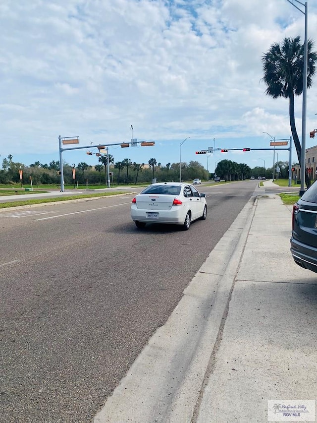 view of road