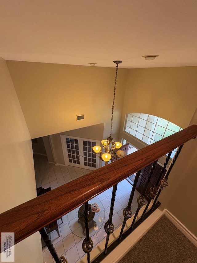 901 Plantation St, Brownsville, TX 78526 - detailed view of a chandelier and baseboards