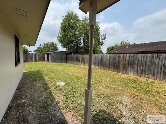 2805 Swiss Pine Ct, Harlingen, TX 78550 - view of yard with an outbuilding