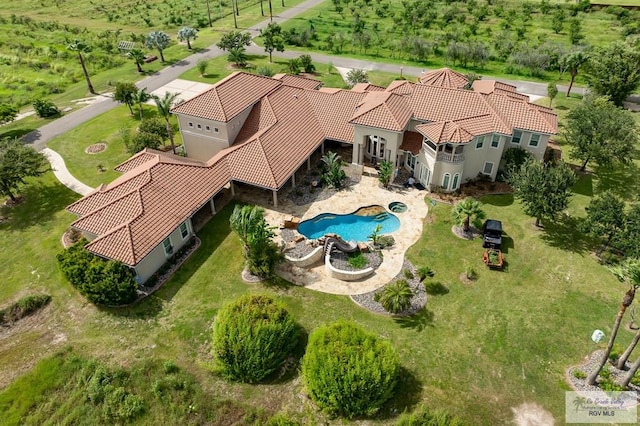 16408 Garrett Rd, Harlingen, TX 78552 - view of subject property with a pool area