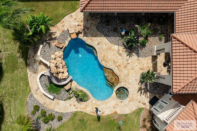 16408 Garrett Rd, Harlingen, TX 78552 - view of swimming pool
