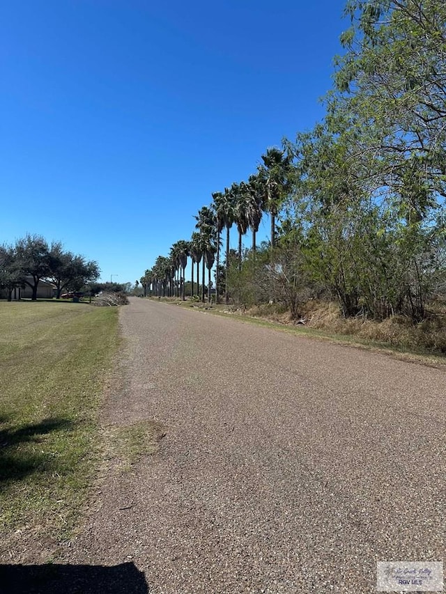 view of road