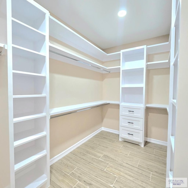 view of spacious closet