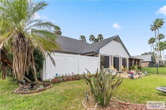 22 Shenandoah River Dr, Brownsville, TX 78520 - back of property with a patio