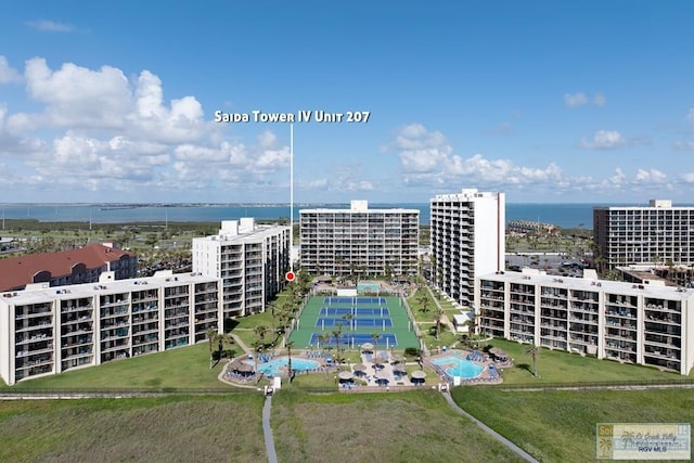 406 Padre Blvd Unit 207, South Padre Island, TX 78597 - view of urban area with a large body of water