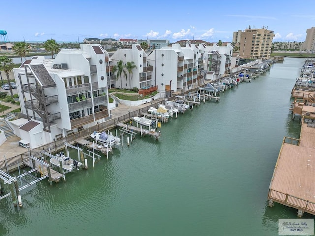6201 Padre Blvd Unit 106, South Padre Island, TX 78597 - drone / aerial view of a large body of water