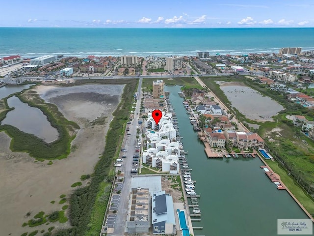 6201 Padre Blvd Unit 106, South Padre Island, TX 78597 - aerial view of a large body of water