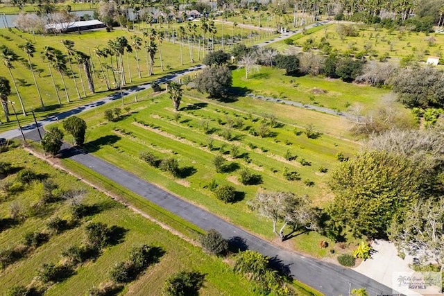 drone / aerial view featuring a rural view