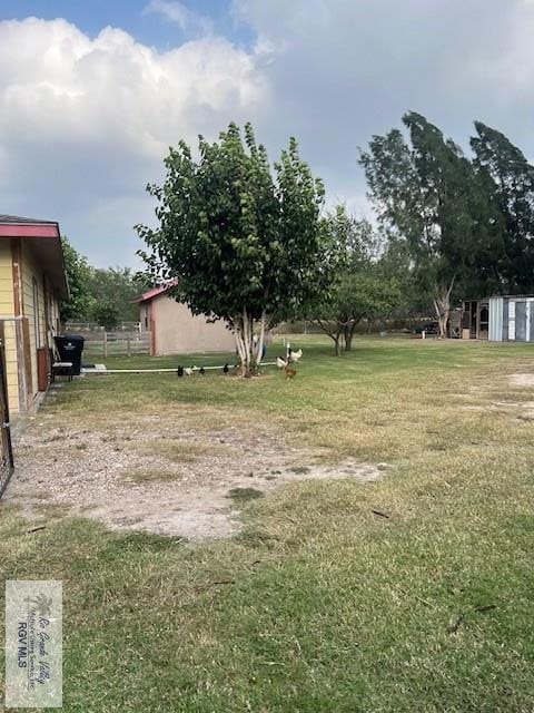 view of yard