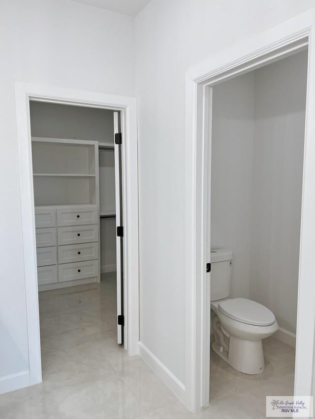 bathroom with toilet