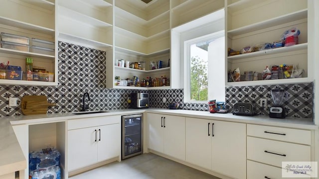 60 Jacklyn St, Rancho Viejo, TX 78575 - pantry featuring sink and wine cooler