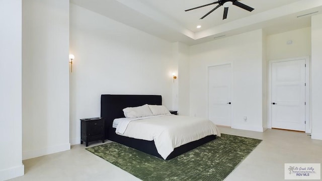 60 Jacklyn St, Rancho Viejo, TX 78575 - bedroom with ceiling fan