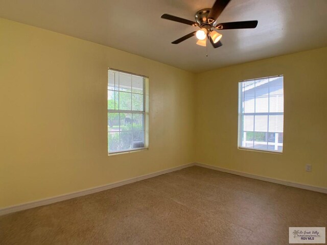 205 W Beck Ave, Harlingen, TX 78550 - empty room featuring healthy amount of natural light and carpet flooring