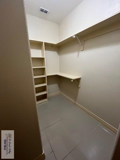 1972 Baja Cir, Los Fresnos, TX 78585 - spacious closet with tile patterned flooring