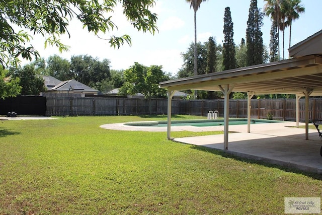 1725 Peach Tree Ct, Harlingen, TX 78550 - view of yard with a patio